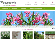 Tablet Screenshot of lapaysagerie.com